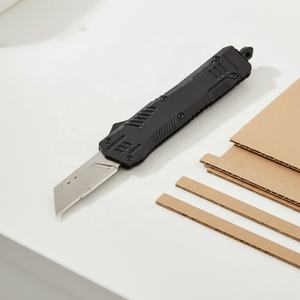 UK-2025 SK5 10 cuchillas adicionales cortador <span class=keywords><strong>de</strong></span> caja OTF grande <span class=keywords><strong>de</strong></span> doble acción con hoja <span class=keywords><strong>de</strong></span> reemplazo rápido hoja <span class=keywords><strong>de</strong></span> cambio Manual Otf cuchillo <span class=keywords><strong>de</strong></span> utilidad - Product Image 1