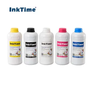 חדש מוצר פרימיום CMYK + W צבע חום העברת סרט PET דיגיטלי Dtf הזרקת דיו מדפסת הדפסה על בסיס מים פיגמנט דיו