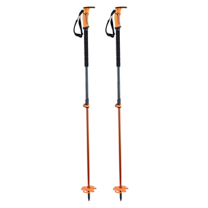 Bastones <span class=keywords><strong>de</strong></span> <span class=keywords><strong>Esquí</strong></span> <span class=keywords><strong>de</strong></span> Fibra <span class=keywords><strong>de</strong></span> Carbono y Aluminio 7075 <span class=keywords><strong>de</strong></span> Longitud Fija, Empuñadura con Raspador, Punta <span class=keywords><strong>de</strong></span> Carburo, 145 cm, para <span class=keywords><strong>Esquí</strong></span> Alpino y <span class=keywords><strong>de</strong></span> Montaña - Product Image 2