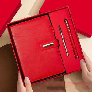 Ensemble cadeau d'entreprise personnalisé, carnet en cuir PU avec stylo et thermos pour l'anniversaire des employés, coffret cadeau d'entreprise - Product Image 4