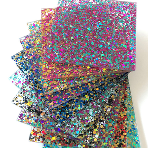La Chine a fait 3mm 4mm 5mm 6mm 8mm 9mm A4 A5 taille feuille de <span class=keywords><strong>plexiglas</strong></span> de paillettes de fonte - Product Image 2
