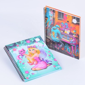 חם מכירת צבע מותאם אישית ספירלה רשת רשת נייד אור עיניים נייד טיפול ספר תרגול ספר יצירה רב-שימוש - Product Image 3