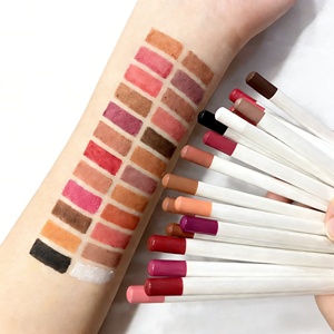 Hot Selling Private Label Matte Natural Waterproof Lip Liner High Pigment <b>Customized</b> Lipliner Pencil - Product Image 2