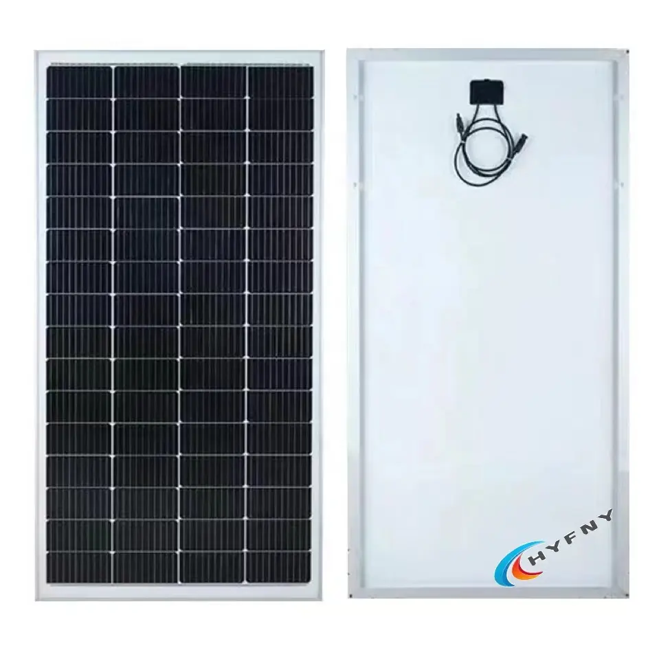 Mini panel solar polivinílico y monocristalino 12V 18V 24V 100W 150 vatios 160W Mono módulo fotovoltaico 200W Panel solar