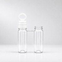 Flacon pulvérisateur personnalisé sans air 90 ml, contenants en plastique PET transparents, emballage cosmétique pour crème solaire et brume pour le visage