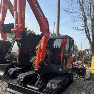 Excavadora de Orugas Usada Doosan dx60 dh60 dh55 de Buen Rendimiento, Miniexcavadora de 6 Toneladas de Segunda Mano con Pocas Horas de Trabajo, EPA CE - Product Image 1