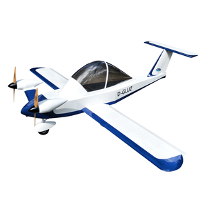 <span class=keywords><strong>Avion</strong></span> RC CRICRI 70EP, envergure de 70 pouces, <span class=keywords><strong>avion</strong></span> acrobatique à deux moteurs, modèle d'<span class=keywords><strong>avion</strong></span> à aile fixe en bois de <span class=keywords><strong>balsa</strong></span>, <span class=keywords><strong>kit</strong></span> ARF - Product Image 1