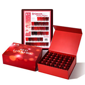 Hanyi Premium TPO Free Red Love Fire Gel Polish 36 colores 15ml UV LED curado rico pigmento OEM personalizado Gel Polish - Product Image 2