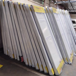 أبواب <span class=keywords><strong>Upvc</strong></span> المنزلية سهلة التركيب. باب الحمام الأبيض المقاوم للماء <span class=keywords><strong>UPVC</strong></span> PVC ذو نوعية جيدة - Product Image 2