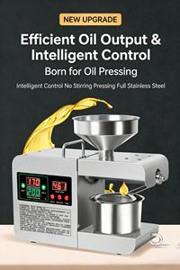 Máquina Automática para Prensar <span class=keywords><strong>Aceite</strong></span>, Multiusos, para Aceites Vegetales <span class=keywords><strong>de</strong></span> Semillas, Capacidad <span class=keywords><strong>de</strong></span> 3.5-5 kg/h, para el Hogar, con Filtro y Calentador - Product Image 4