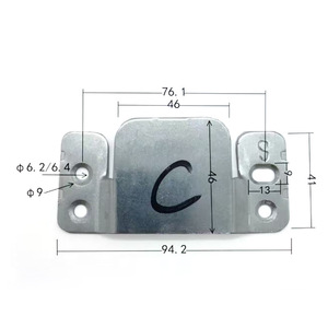 Conector de Muebles Chengyouhui, Soporte Metálico de 94.2x46mm para Estructura de Sofá, Accesorio de Ferretería - Product Image 1