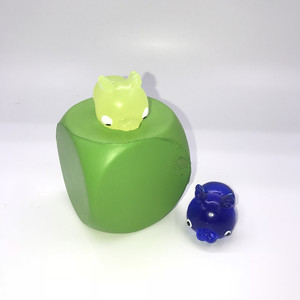 Glitter Mini <b>Mochi</b> Squishies <b>Toys</b>, Kawaii Squeeze Animal Stress Reliever <b>Toys</b> - Product Image 3