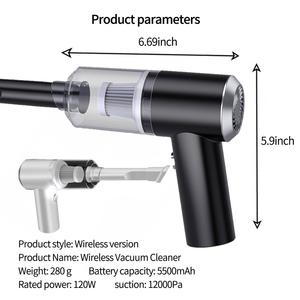 USB Rechargeable Cordless <b>Portable</b> Handheld Mini Lightweight 0.4kg Multi-Use Car <b>Vacuum</b> Cleaner - Product Image 4