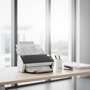 Scanner <span class=keywords><strong>automatique</strong></span> continu à haute vitesse Fujitsu Fi-7460 A3 couleur <span class=keywords><strong>recto</strong></span> <span class=keywords><strong>verso</strong></span> haute résolution d'occasion pour les fichiers d'archives - Product Image 4