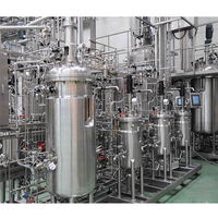 Fermenteur industriel en mode discontinu, système de fermentation biologique, bioréacteur enzymatique, réacteur à cuve agitée continue