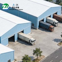 Nave Industrial con Estructura de Acero para Construcción Industrial y Comercial