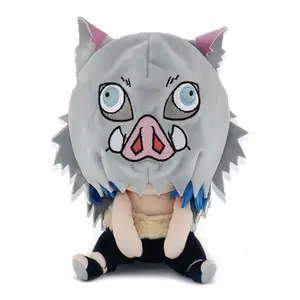 Fitspi Jepang Anime Setan Slayer Tomioka Giyu Kamado Tanjirou Kamado Nezuko Agatsuma Zenitsu Mainan Mewah Boneka Peluche Wanita Hadiah