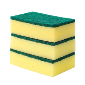 Double Sided Dishwashing Sponge Block Rectangle Scouring Pad For Pots And Pans Kitchen Cleaning Tool - Product Image 5
