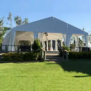 Grandes tentes de luxe de chapiteau d'événement de mariage d'exposition commerciale extérieure