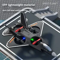 Mainan Pesawat Terbang J-35 Baru, Hadiah Siap Pakai, Pesawat Listrik 4CH, Model Jet Tempur Stunt, Video HD 1080p, RC Jangkauan 120m