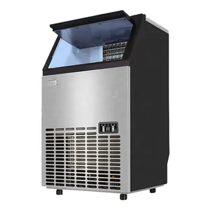 Eisblock-Herstellungsmaschine Eiswürfelschale 80kg/24h automatische Arbeitsplatte-Eismaschine gewerbe für Unternehmen Cafeteria