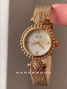 2025 nuovo <span class=keywords><strong>orologio</strong></span> d'oro di fascia alta in oro antico piccolo quadrante Vintage orologi da <span class=keywords><strong>donna</strong></span> - Product Image 5