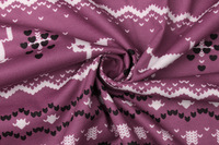 Vente en gros Ensemble d'intérieur décontracté à manches longues et à imprimé floral personnalisé grande taille pour femmes vêtements d'hiver courts de Noël avec cordon de serrage