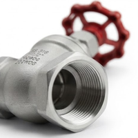 Vanne à bille en acier inoxydable CF8 CF8M 150LB filetée NPT BSPP à commande par levier pour pipeline