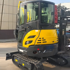 LIVRAISON GRATUITE Mini-excavatrice 3 tonnes CE EPA 5, moteur sur chenilles, excavatrice 1 tonne 2 tonnes, petite pelle, machine d'excavation agricole - Product Image 1