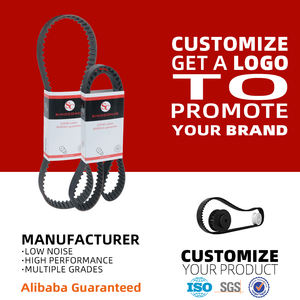 Auto Onderdelen Zwart Aandrijving Rubber Distributieriem 50xl037 - Product Image 2