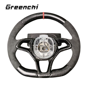 Para volante de carreras LED <span class=keywords><strong>McLaren</strong></span> 720 570 720S 540C 600LT 12C volante de fibra de carbono verdadero - Product Image 3