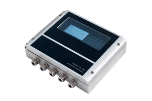 超音波デジタル水流メーターセンサーUF1000 OEM分割壁に取り付けられた超音波流量計DN25 ~ 1200mm価格クランプ - Product Image 2