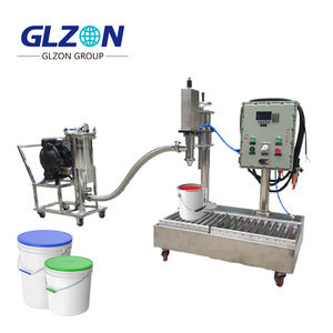 Máquina Automática de Alta Precisión para Llenado de Cubetas de 18 y 20 Litros con Prensa de Tapa y Transportador para Pintura, Pegamento, Productos Químicos y Revestimientos - Product Image 6