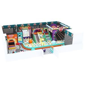 L'équipement d'intérieur de glissière de parc de <span class=keywords><strong>piscine</strong></span> <span class=keywords><strong>interactive</strong></span> commerciale de boule place le terrain de jeu d'intérieur pour des enfants - Product Image 1