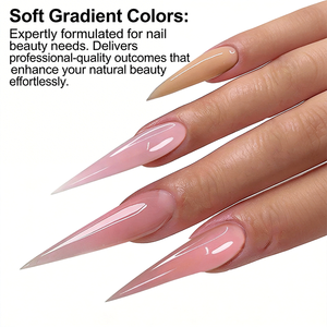 Poudre acrylique transparente rose pour extensions d'<span class=keywords><strong>ongles</strong></span> en gros - Product Image 1