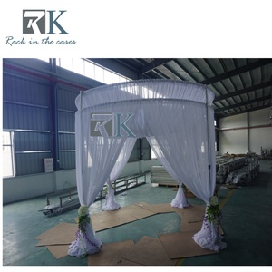 RK Elegant Round Pipe and Drape <b>Curtain</b> System Detachable Wedding Decoration - Product Image 4
