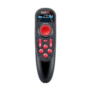 Télécommande HOTRC DS650 à écran couleur pour une seule main, pour bateaux de pêche et voitures RC, avec retour de tension et régulateur de vitesse - Product Image 3