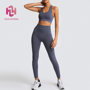 HEHE-mallas sin costuras para mujer, ropa de entrenamiento, gimnasio, Fitness, traje, gran oferta, venta al por mayor - Product Image 1