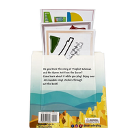 Impression personnalisée de livres cartonnés pour enfants, impression numérique, livres illustrés pour la lecture précoce, papier cartonné, pelliculage.