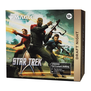 Vente en gros de Magic: the Gathering |   Stars Treked Draft Night Booster Box Jeu de Cartes à Collectionner Cartes de Collection Jouets Tendance Approvisionnement en Direct - Product Image 1
