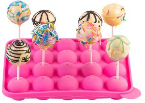 Bán Sỉ Bán Chạy Khuôn Kẹo Mút Silicone Tự Làm Với Que Trắng Khuôn Đứng Bộ Dụng Cụ Làm Bánh Pop - Product Image 5