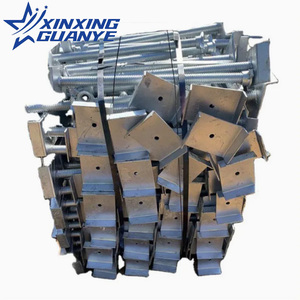 Q235 thép Điều chỉnh mạ kẽm U đầu và đáy Jack với tấm cơ sở cho ván khuôn và <span class=keywords><strong>gi</strong></span>àn <span class=keywords><strong>gi</strong></span>áo - Product Image 6