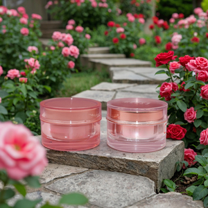 Tùy Chỉnh Màu Sắc của Bạn 50G Trong Suốt PS /<span class=keywords><strong>Acrylic</strong></span> Jar Rose Gold Gradient Quá Trình Rỗng <span class=keywords><strong>Container</strong></span> Cho Khuôn Mặt Kem Mắt Kem Mỹ Phẩm - Product Image 6