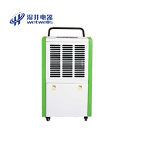 Déshumidificateur Électrique Commercial et Industriel WETWELLS MCH-7156B Vert Neuf, Grande Capacité, Séchage Rapide des Vêtements