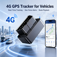 Rastreador GPS para Vehículos con Batería de Larga Duración, Montaje Magnético Inalámbrico, Sin Necesidad de Cableado, Alarma de Movimiento, Ubicación en Tiempo Real
