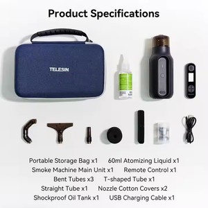 Telesin 40Wミニポータブルドライアイススモークマシン手持ちフォガーリモコン付き写真効果カメラアクセサリー - Product Image 5