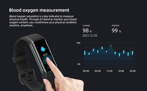 Alexa GT ban nhạc Smartwatch trợ lý bằng giọng nói thể thao chế độ Nhịp Tim Huyết áp Oxy giám sát người đàn ông Phụ Nữ Thông Minh đồng hồ - Product Image 3