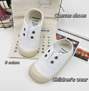 Nuevos Zapatos de Lona Blancos para Niños y Niñas, Antideslizantes, Ligeros, para Caminar, Tallas 21-30, para la Escuela, Gran Venta, Alta Calidad - Product Image 4