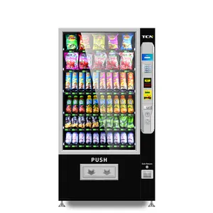 TCN Mencari Agen Mesin Penjual Otomatis Peru Personalizada Bayar dengan Kode Qr Mesin Penjual Minuman Otomatis untuk Makanan dan Minuman