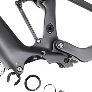 電動自転車カーボンフレームライトカーボンファイバーEバイクフレームBafang29erフルサスペンションE-マウンテンバイク用<span class=keywords><strong>Mtb</strong></span>カーボンフレーム
